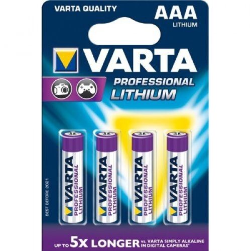 Batterie Varta Lithium Micro AAA FR03 1.5V Blister (4-Pack) 06103 301 404