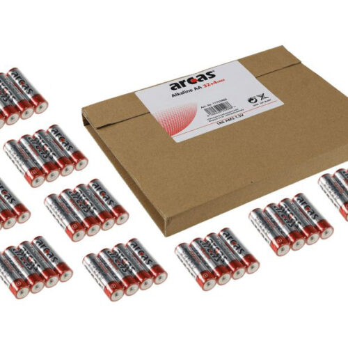Battery ARCAS Alkaline Mignon AA LR6 (32+4 pcs.)
