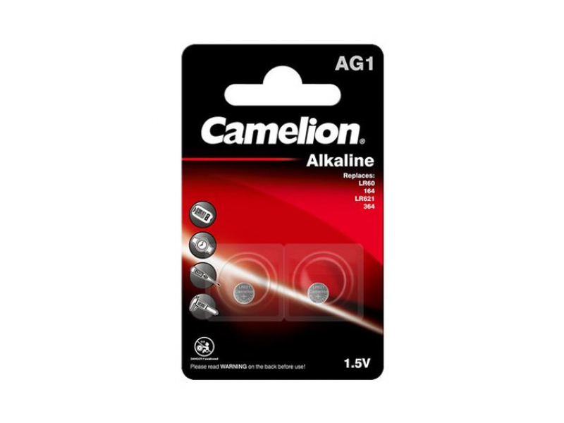 Battery Camelion Alkaline AG1 (2 Pcs.)