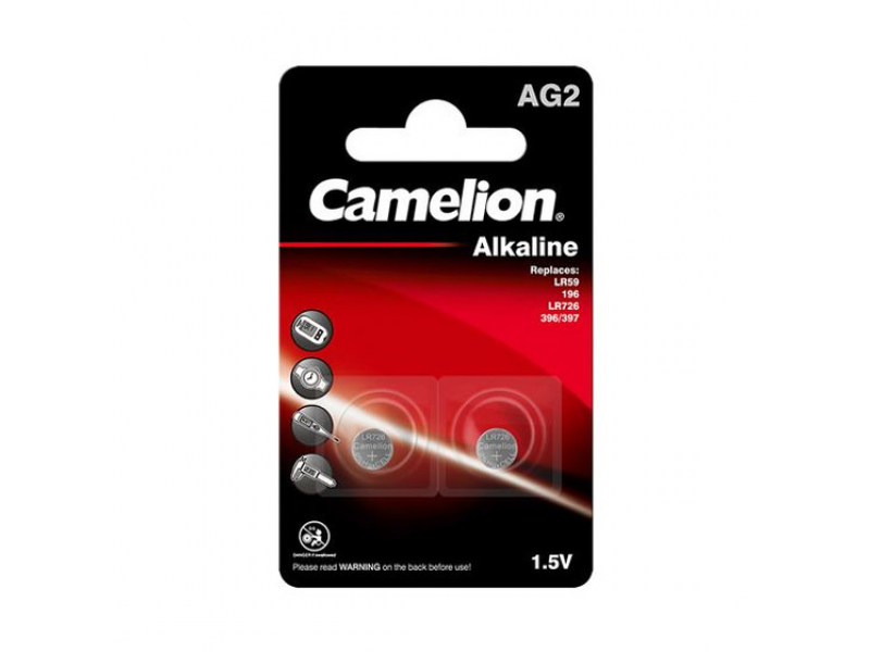 Battery Camelion Alkaline AG2 (2 Pcs.)