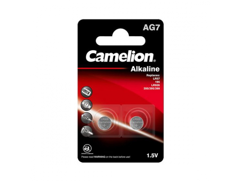 Battery Camelion Alkaline AG7 (2 Pcs.)