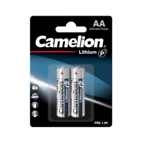 Battery Camelion Lithium Mignon AA FR6 1.5V  (2 Pcs.)