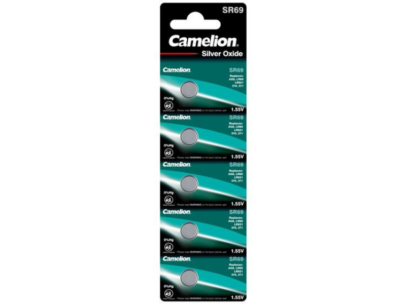 Battery Camelion Lithium SR69 Silver Oxid (5 pcs.)
