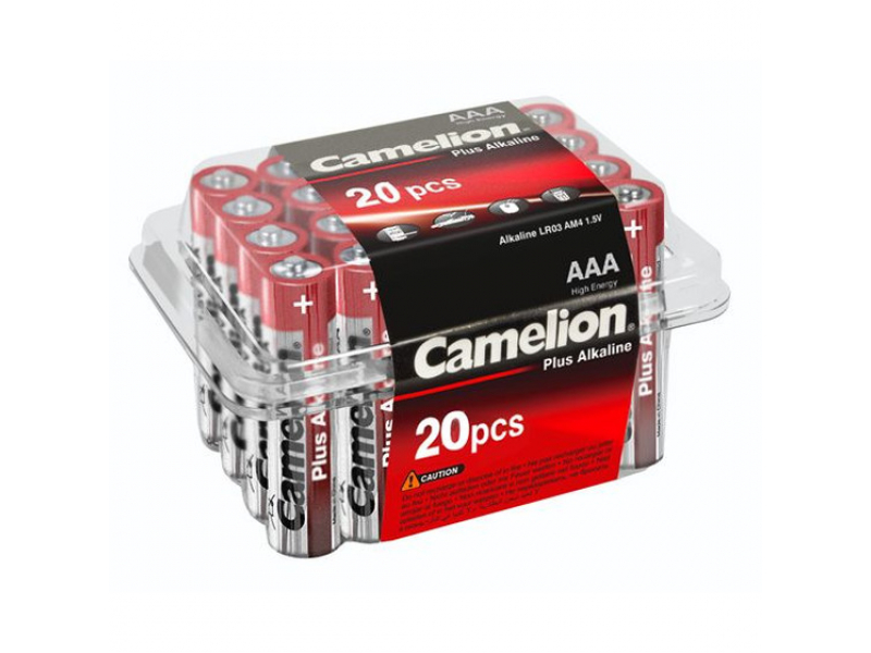 Battery Camelion Plus Alkaline LR03 Micro AAA (20 Pcs.)