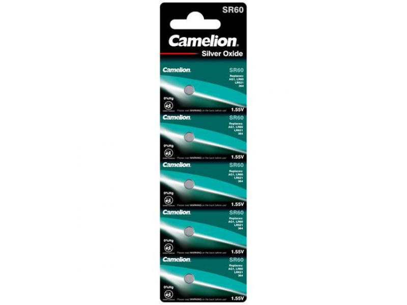 Battery Camelion SR60 Silver Oxid (5 pcs.)