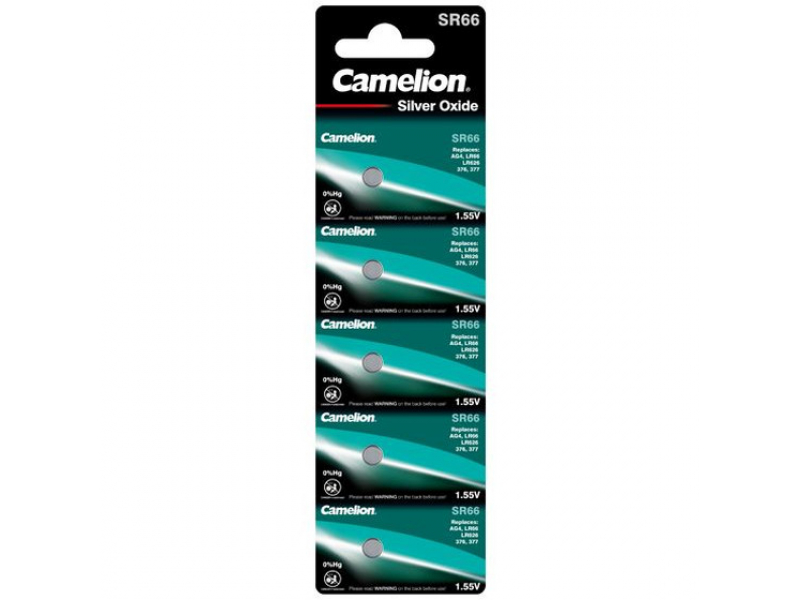 Battery Camelion SR66 Silver Oxid (5 pcs.)