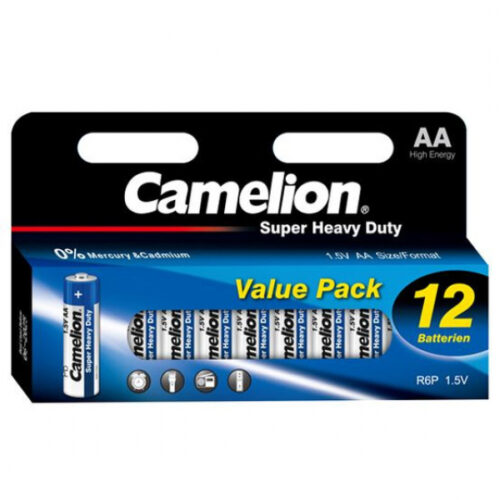Battery Camelion Super Heavy Duty Blau LR6 Mignon AA (12 Pcs.)