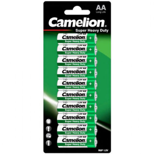Battery Camelion Super Heavy Duty Grün LR6 Mignon AA (10 Pcs.)