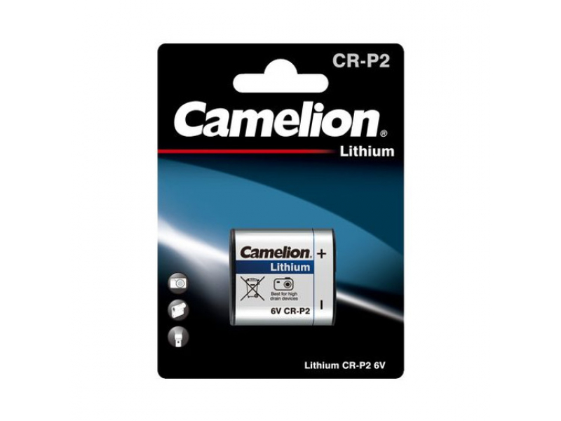 Battery Camelion  camera Spezial CR-P2 Lithium (1 Pcs.)