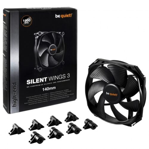 Be Quiet PC- Case Fan  SilentWings 3 140mm BL065