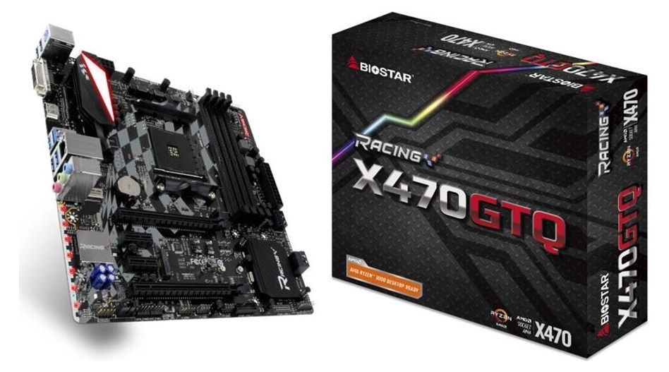 Biostar MB X470GTQ (X470,AM4,mATX,DDR4,VGA,AMD) X470GTQ