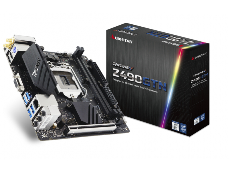 Biostar Z490GTN Intel LGA 1200 Intel Celeron Z490GTN
