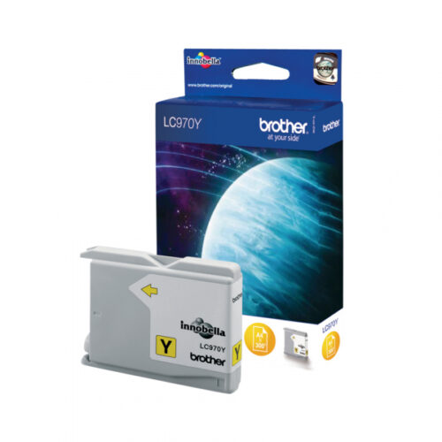 Brother Ink Cartridge Original - Yellow - 10 ml LC970Y