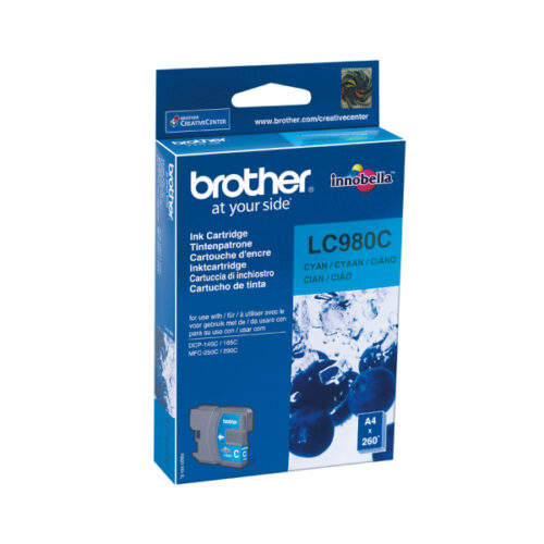 Brother Ink Cartridge Original - cyan - 5.5 ml LC980C