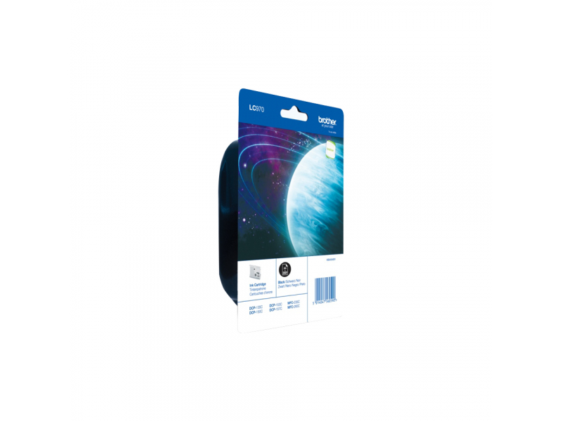 Brother LC Ink Cartridge Original - Black - 9 ml LC970BK