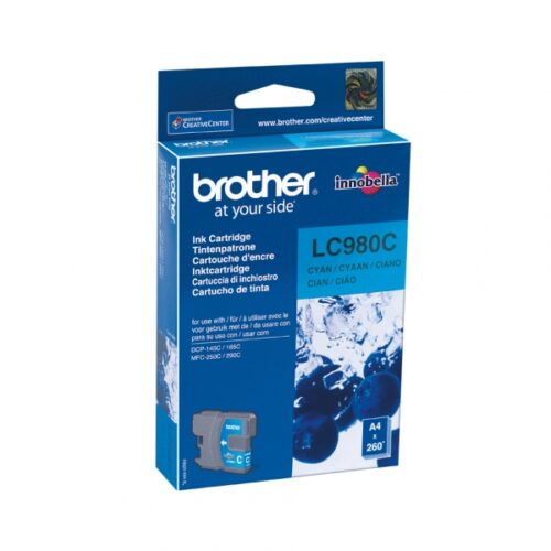 Brother LC LC980CBPDR - Ink Cartridge Original - cyan - 5.5 ml LC980C