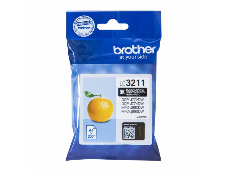 Brother LC3211BK Tintenpatrone black LC3211BK