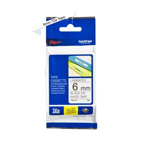 Brother Schriftbandkassette TZ211 | Brother - TZE211