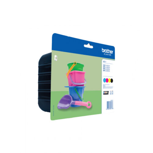 Brother TIN Value Pack 4pcs. Pack black cyan magenta yellow LC221VALBPDR