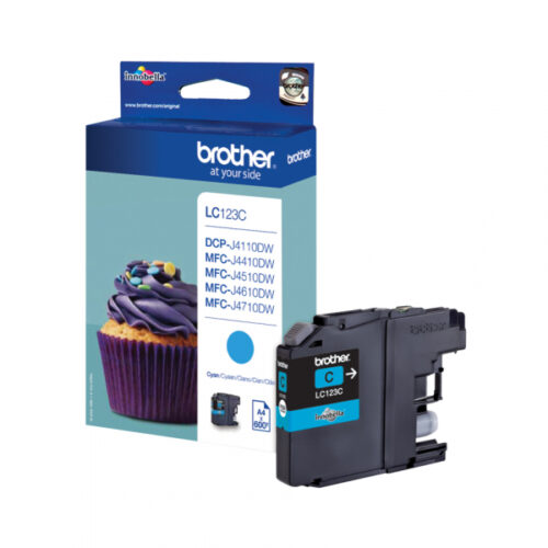 Brother TIN cyan LC123C