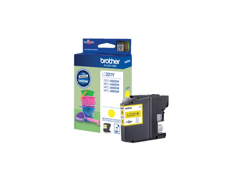 Brother Tinte GelbLC221Y | Brother - LC221Y