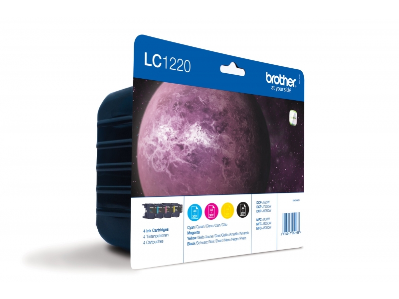 Brother Tinte Value Pack Brother - LC1220VALBPDR