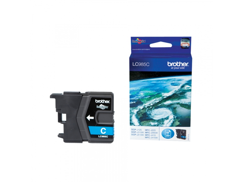 Brother Tinte rinting colours Cyan LC985C