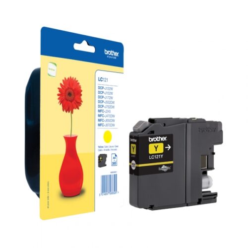 Brother Tinte yellow LC121Y
