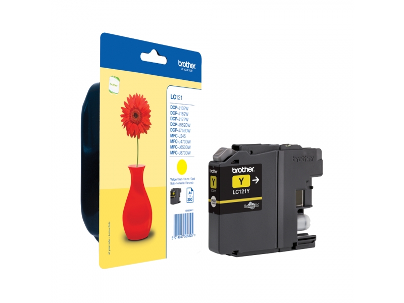 Brother Tinte yellow LC121Y