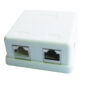 CableXpert 2-Port LAN-Anschluss Dose auf Putz NCAC-HS-SMB2