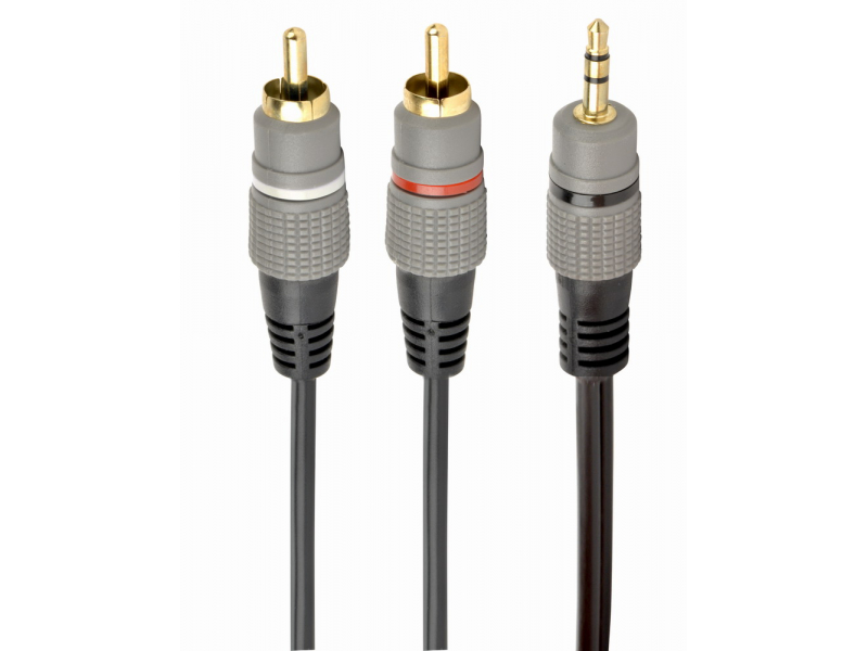 CableXpert 3.5 mm stereo plug to 2 RCA plugs 10m cable CCA-352-10M