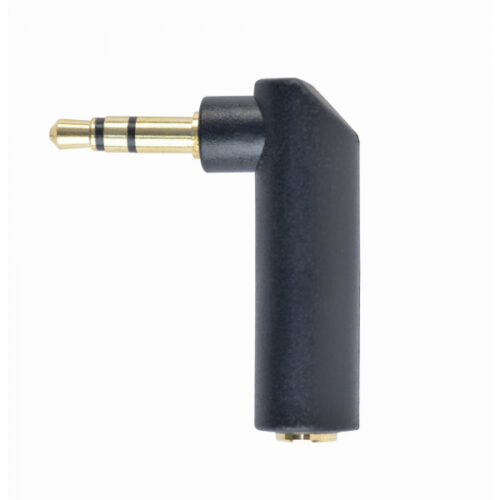 CableXpert 3,5-mm-Stereo-Audio-Winkeladapter 90 ° A-3.5M-3.5FL