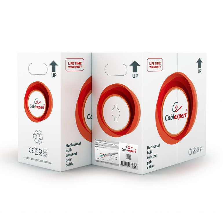 CableXpert CAT5e FTP LAN cable solid 305m FPC-5004E-SO