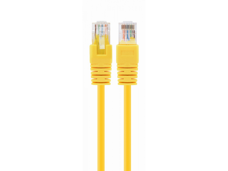 CableXpert CAT5e UTP Patch Cord Yellow 5m PP12-5M