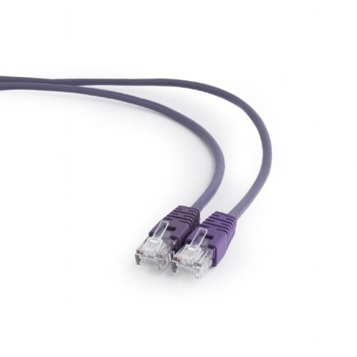 CableXpert CAT5e UTP Patch cord purple 0.25 m PP12-0.25M