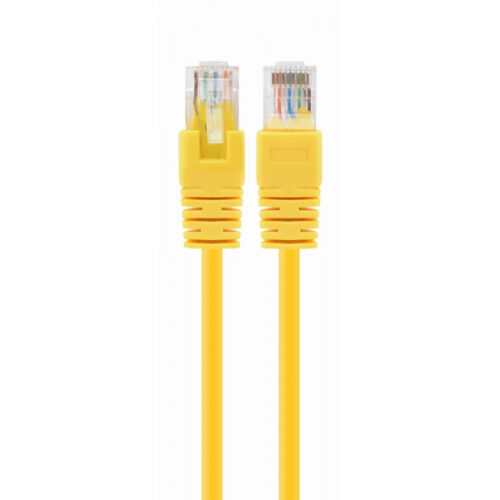 CableXpert CAT5e UTP Patch cord yellow 0.25m PP12-0.25M