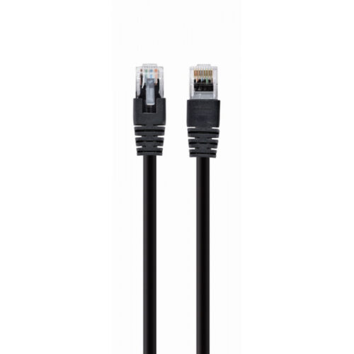 CableXpert CAT5e UTP Patchkabel cord black 1 m PP12-1M