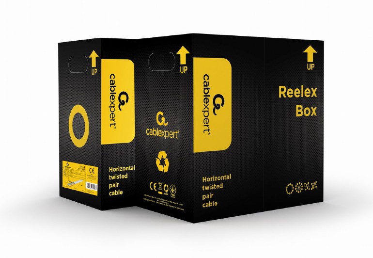 CableXpert CAT6 UTP LAN cable, solid 305m UPC-6004SE-SO