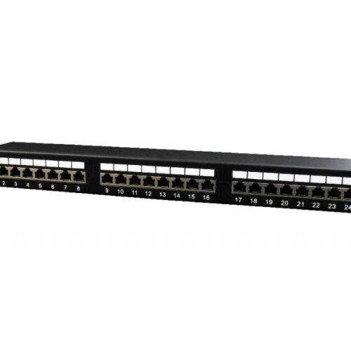 CableXpert Cat.5E 24 port shielded patch panel 19 1U NPP-C524-002