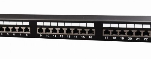 CableXpert Cat.6 24 port shielded patch panel 19 1U NPP-C624-002
