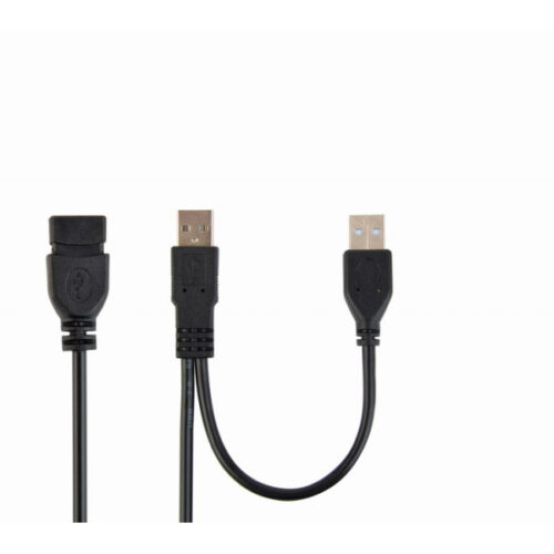 CableXpert Doppelter USB 2.0 A-Stecker auf A-Buchse 0,9 m CCP-USB22-AMAF-3