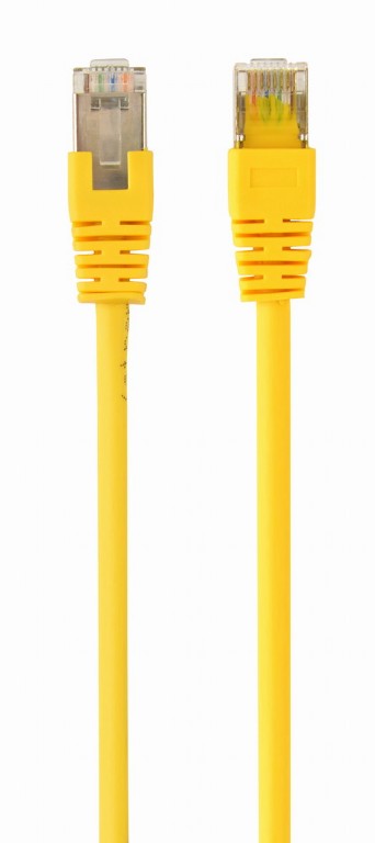 CableXpert FTP Cat5e Patchkabel yellow 0.5 m PP22-0.5M