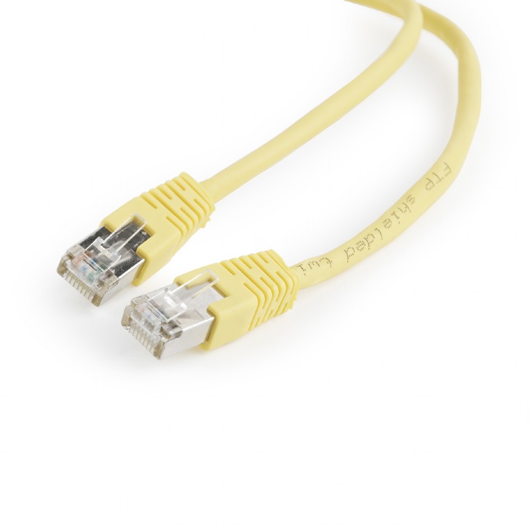 CableXpert FTP Cat5e Patchkabel yellow 1 m PP22-1M
