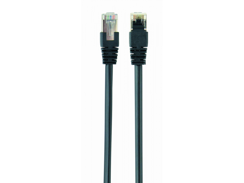 CableXpert FTP Cat6 Patchkabel black 0.5 m PP6-0.5M