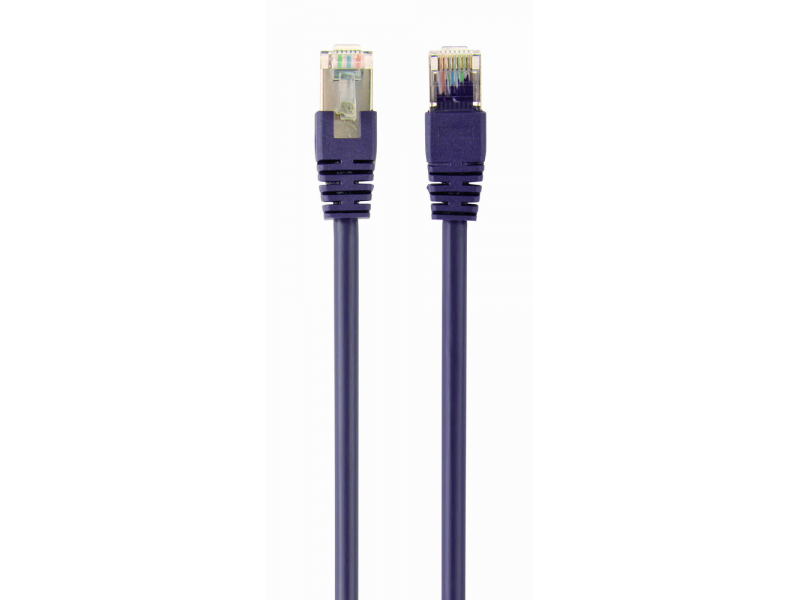 CableXpert FTP Cat6 Patchkabel purple 0.25 m PP6-0.25M