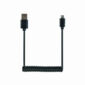 CableXpert Gedrehtes Micro-USB Kabel 1.8 m schwarz CC-mUSB2C-AMBM-6