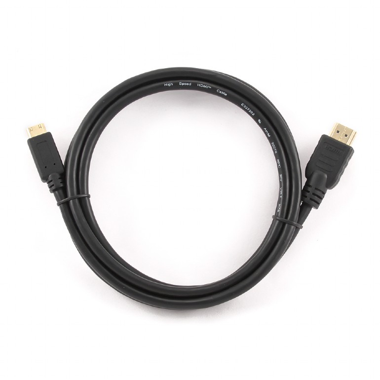 CableXpert High-Speed mini HDMI Kabel mit Netzwerkfunktion 1,8m CC-HDMI4C-6