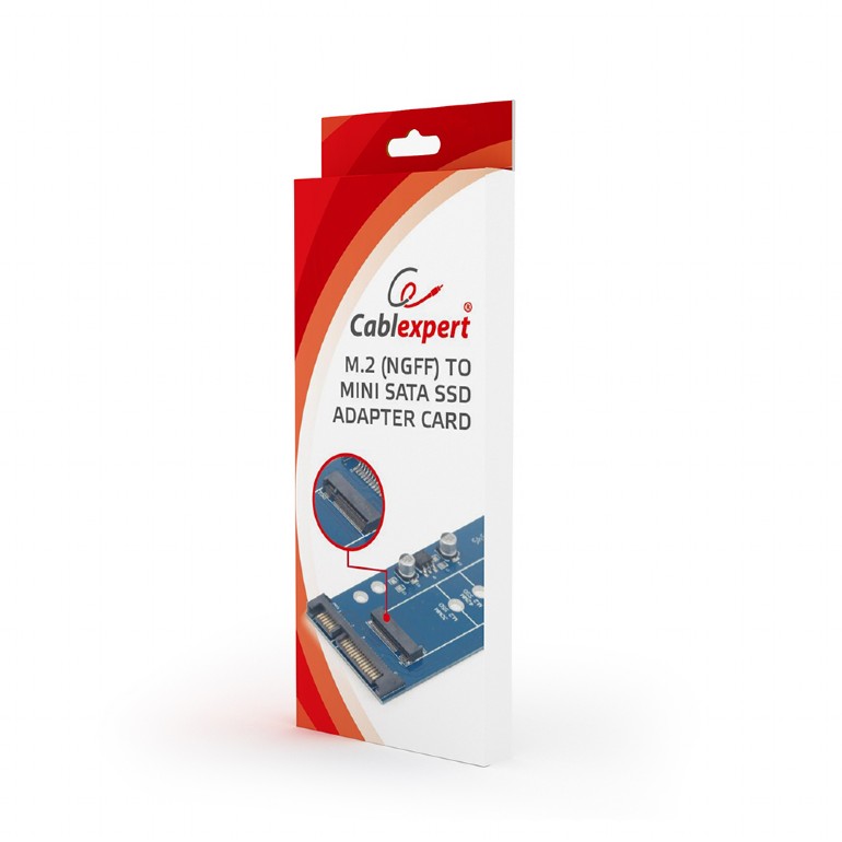CableXpert M.2 NGFF zu Micro SATA 1.8 SSD Adapterkarte EE18-M2S3PCB-01