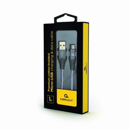 CableXpert Micro-USB charging cable 1m spacegrey