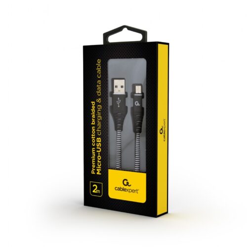 CableXpert Micro-USB charging cable 2m black